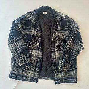 Men's Black Plaid Jacket